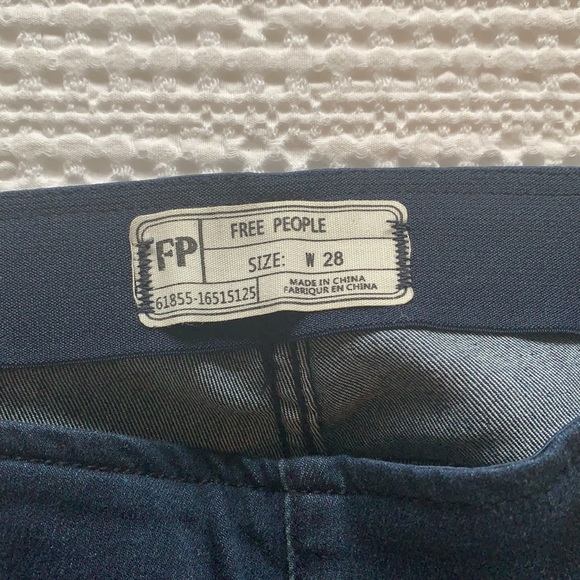 Free People Pull-on Denim Flare - Picture 3 of 4